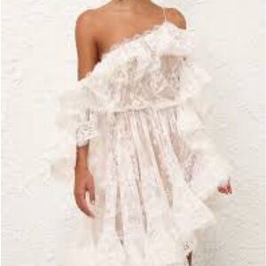 Elegant Off-Shoulder Lace Dress